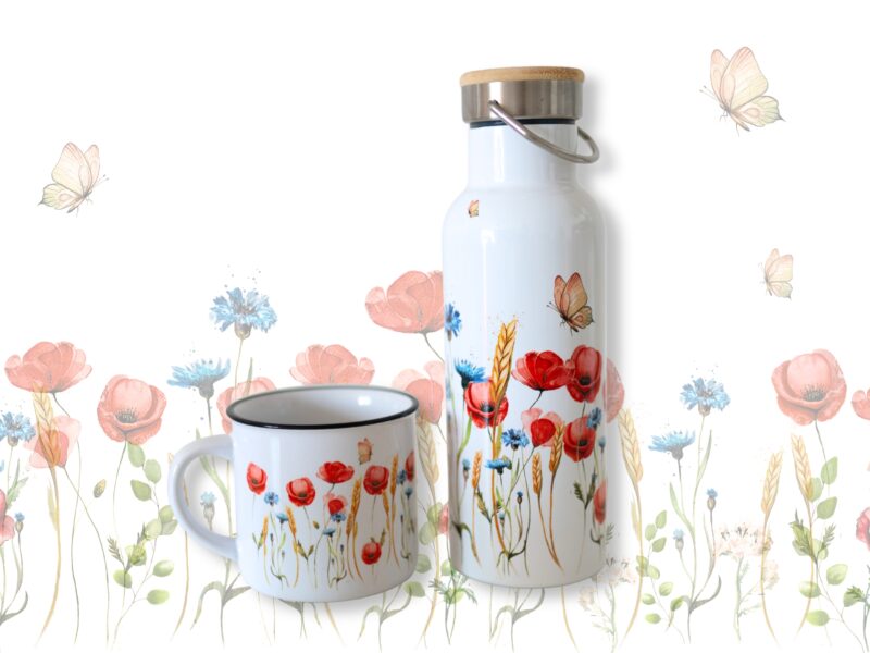 Termolahev 500ml -maková zahrádka