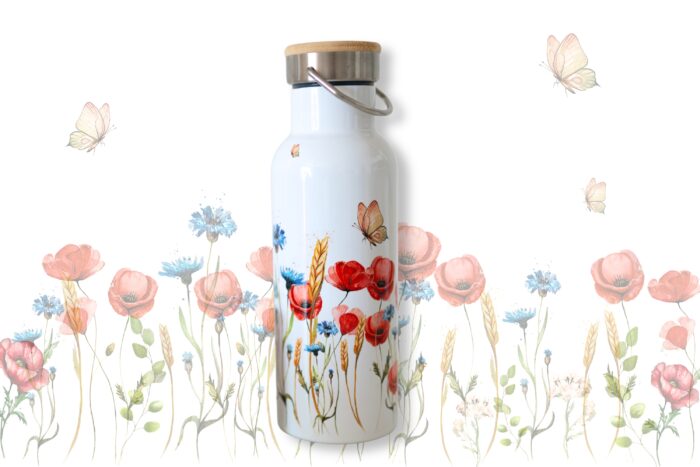 Termolahev 750ml -maková zahrádka