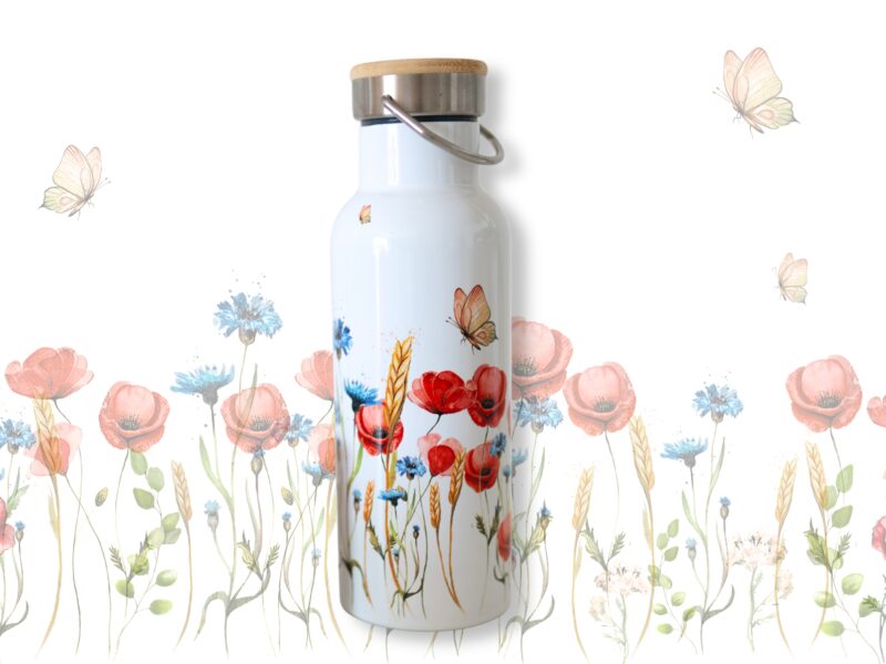 Termolahev 750ml -maková zahrádka