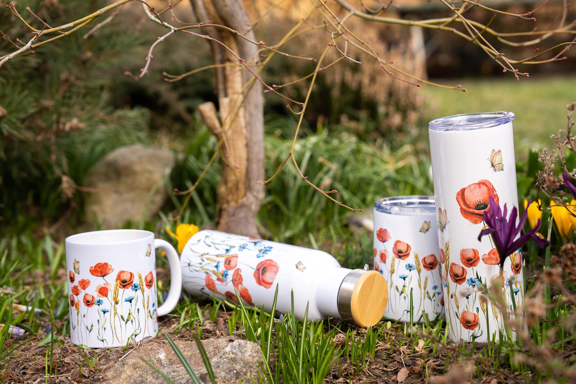 Termolahev 500ml -maková zahrádka - Obrázek 4