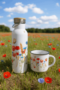 Termolahev 500ml -maková zahrádka