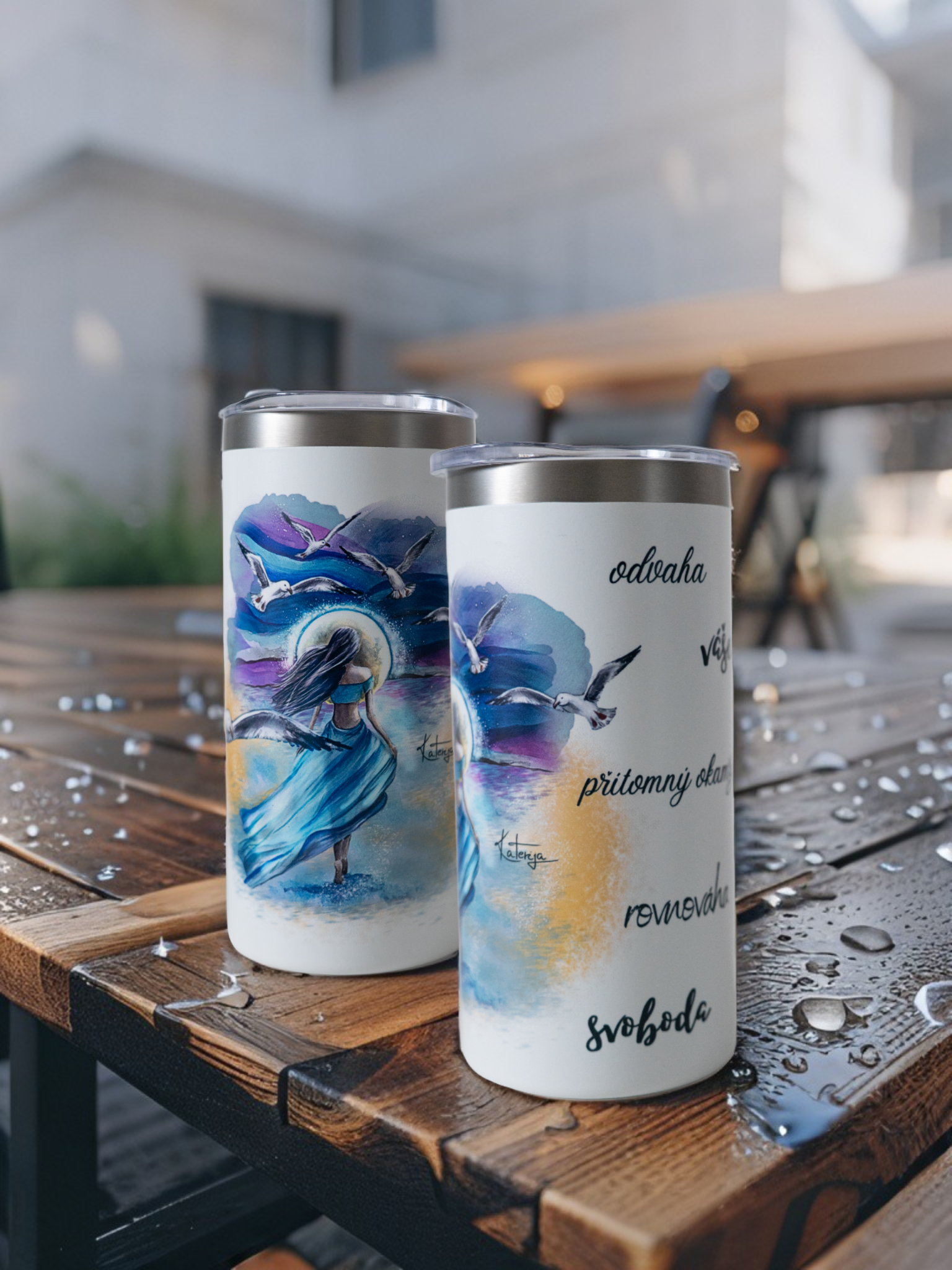 Termohrnek sametový - rebelka - Osvobozená 480ml - Obrázek 2