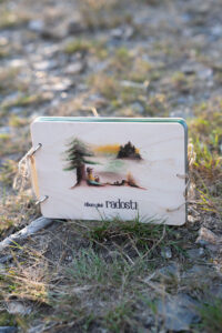 Dřevěné fotoalbum - album plné radosti A4 - Obrázek 2