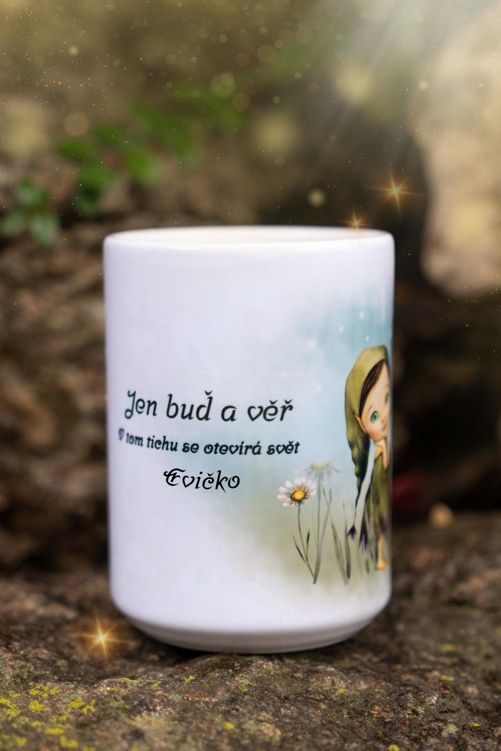 Elfinka důvěry- hrnek/plecháček/lahev - Obrázek 5