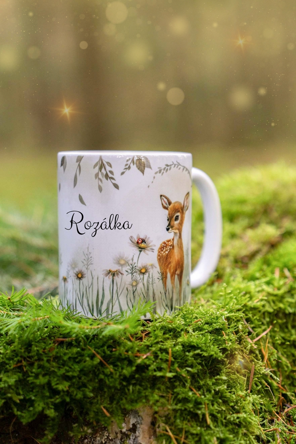 Koloušek z Magického lesa- hrnek/plecháček - Obrázek 2