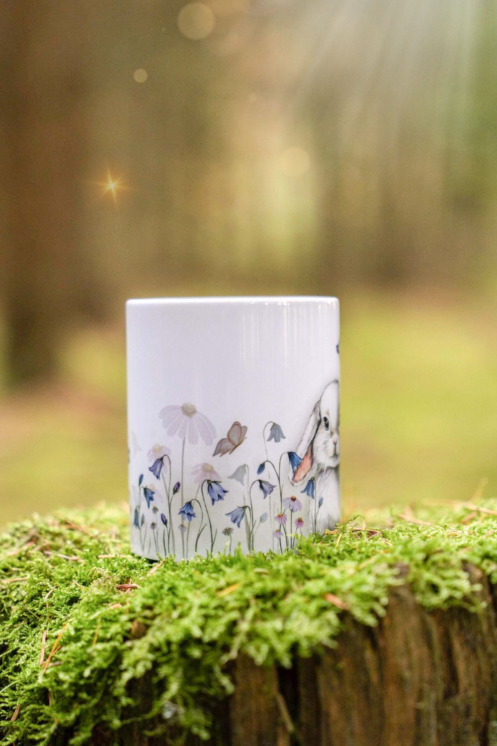 Králíček z Magického lesa- hrnek/plecháček/lahev - Obrázek 3