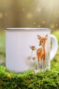 Koloušek z Magického lesa II.- Keramický hrneček 300ml - Obrázek 4