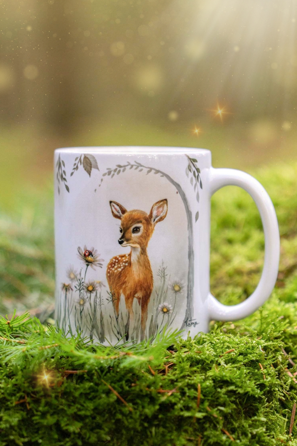 Koloušek z Magického lesa- hrnek/plecháček