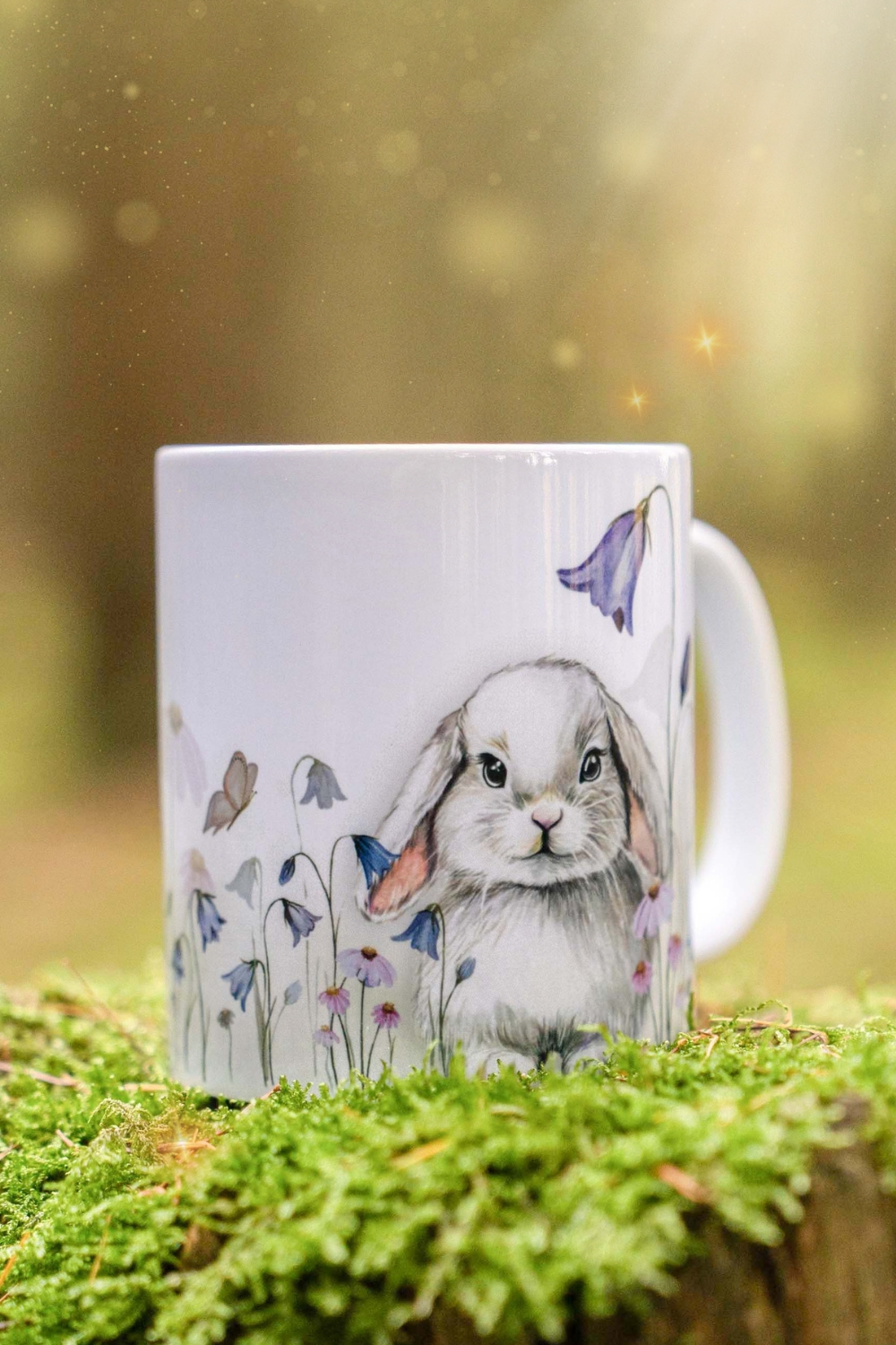 Králíček z Magického lesa- hrnek/plecháček/lahev - Obrázek 4