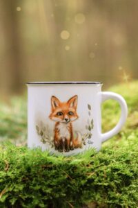 Liška z Magického lesa II- hrnek/plecháček/lahev
