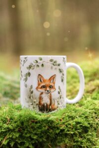 Liška z Magického lesa- hrnek/plecháček/lahev