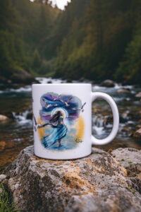 Keramický hrnek sametový 330ml - rebelka -  Osvobozená