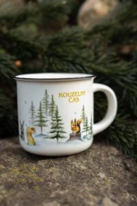 Keramický hrnek 400ml - Kouzelný čas- lesní zvířátka