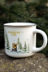 Keramický hrnek 400ml - Kouzelný čas- lesní zvířátka - Obrázek 8