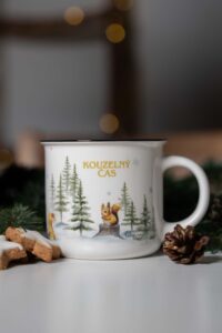Keramický hrnek 400ml - Kouzelný čas- lesní zvířátka - Obrázek 7