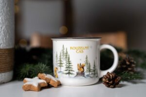 Keramický hrnek 400ml - Kouzelný čas- lesní zvířátka - Obrázek 6