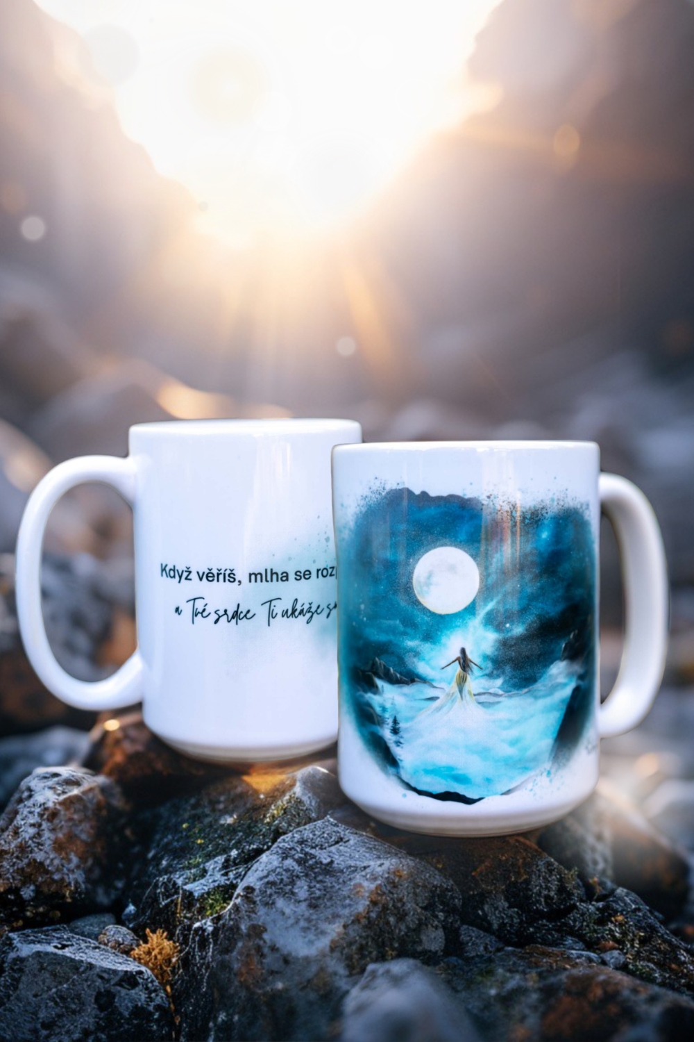 Kafák/čaják 450ml- Bohyně světla - Obrázek 2