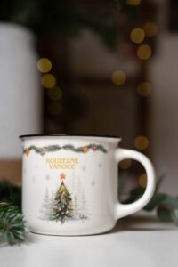 Keramický hrnek 400ml - stromeček – Kouzelné vánoce - Obrázek 2