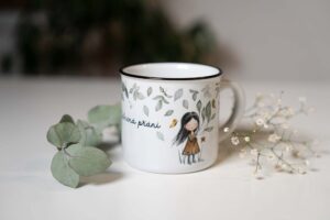 Keramický hrneček 300ml- Snílkyně- Splněná přání - Obrázek 6