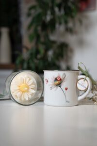 Přírodní sojová svíčka- Kvítek pro štěstí - Obrázek 8