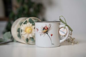 Přírodní sojová svíčka- větší- Kvítek pro štěstí - Obrázek 9