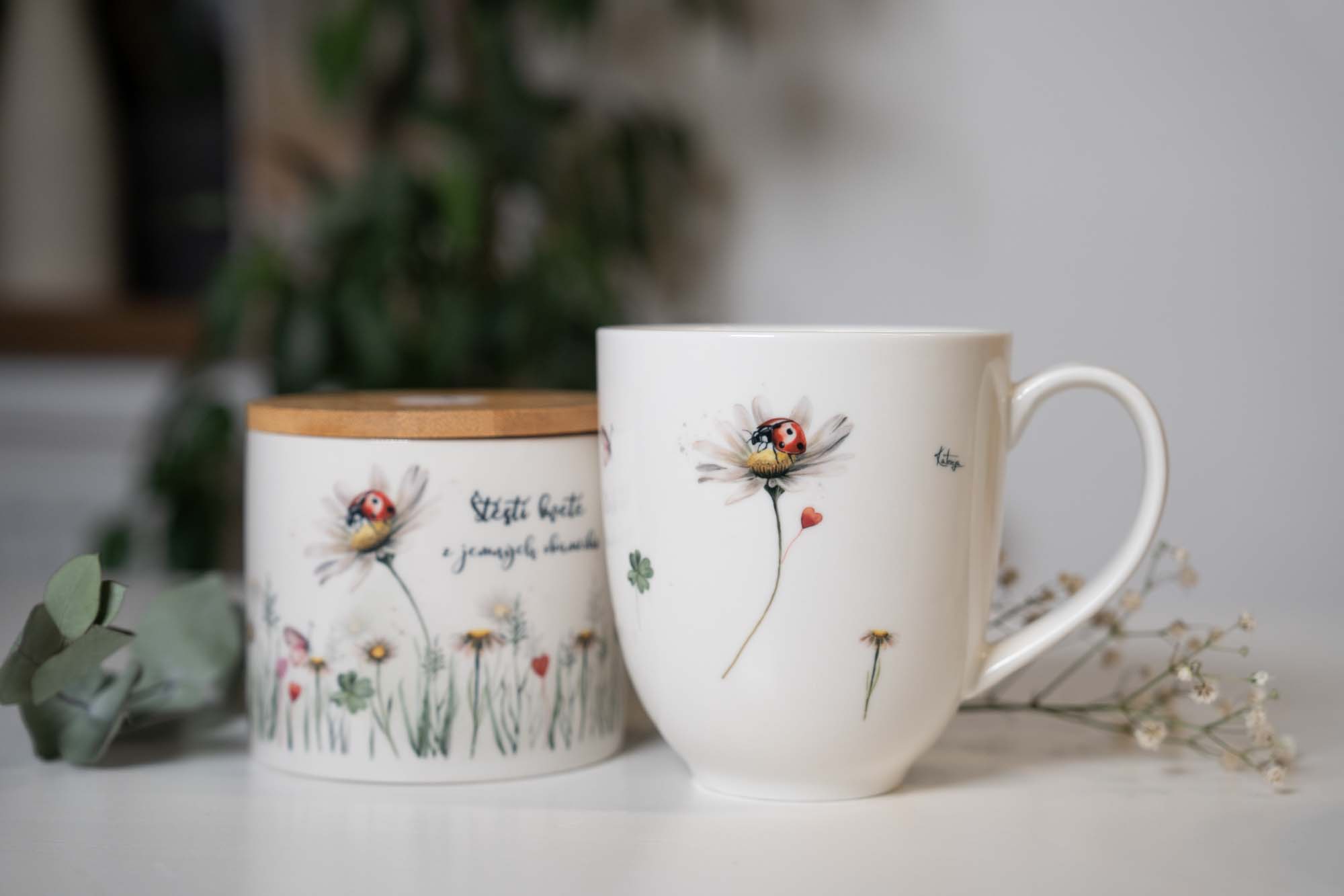 Přírodní sojová svíčka- Štěstí kvete z jemných okamžiků - Obrázek 7