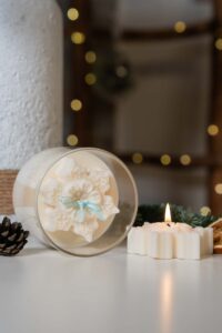 Přírodní sojová svíčka - vločka splněných přání