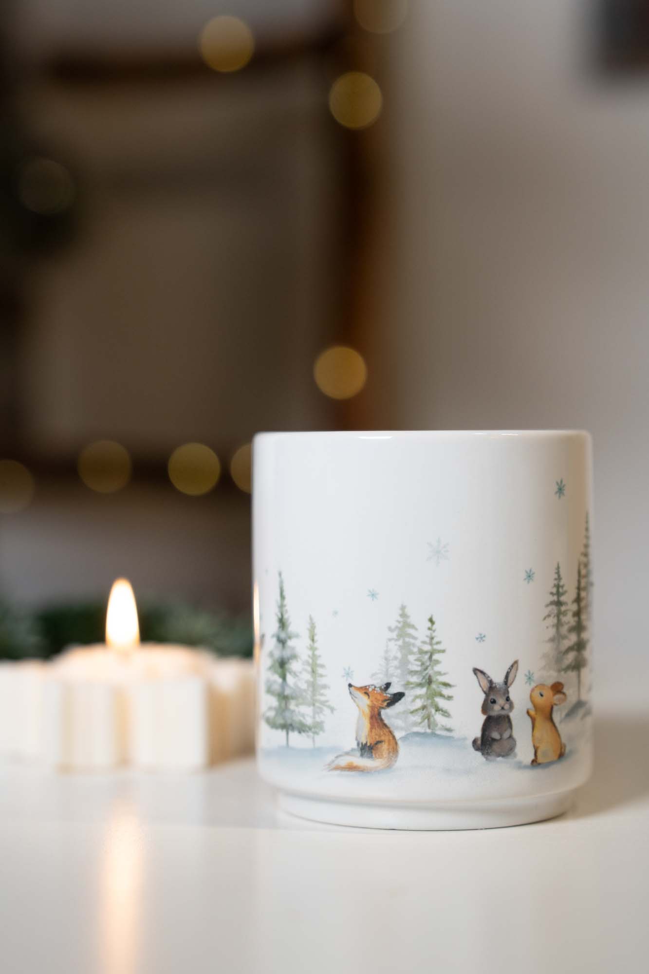 Keramický hrnek 290ml – Kouzelný čas- lesní zvířátka - Obrázek 4