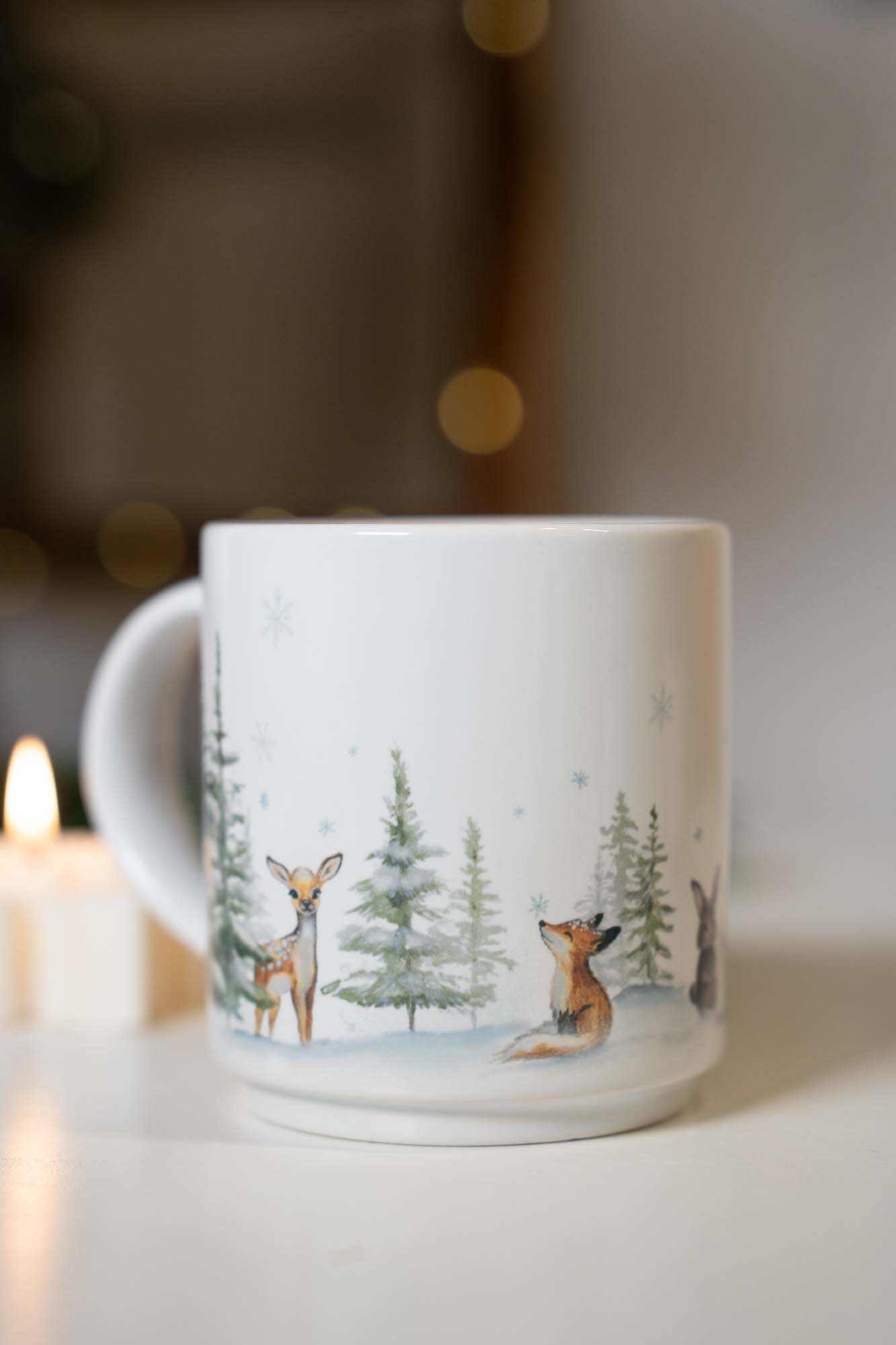 Keramický hrnek 290ml – Kouzelný čas- lesní zvířátka - Obrázek 5