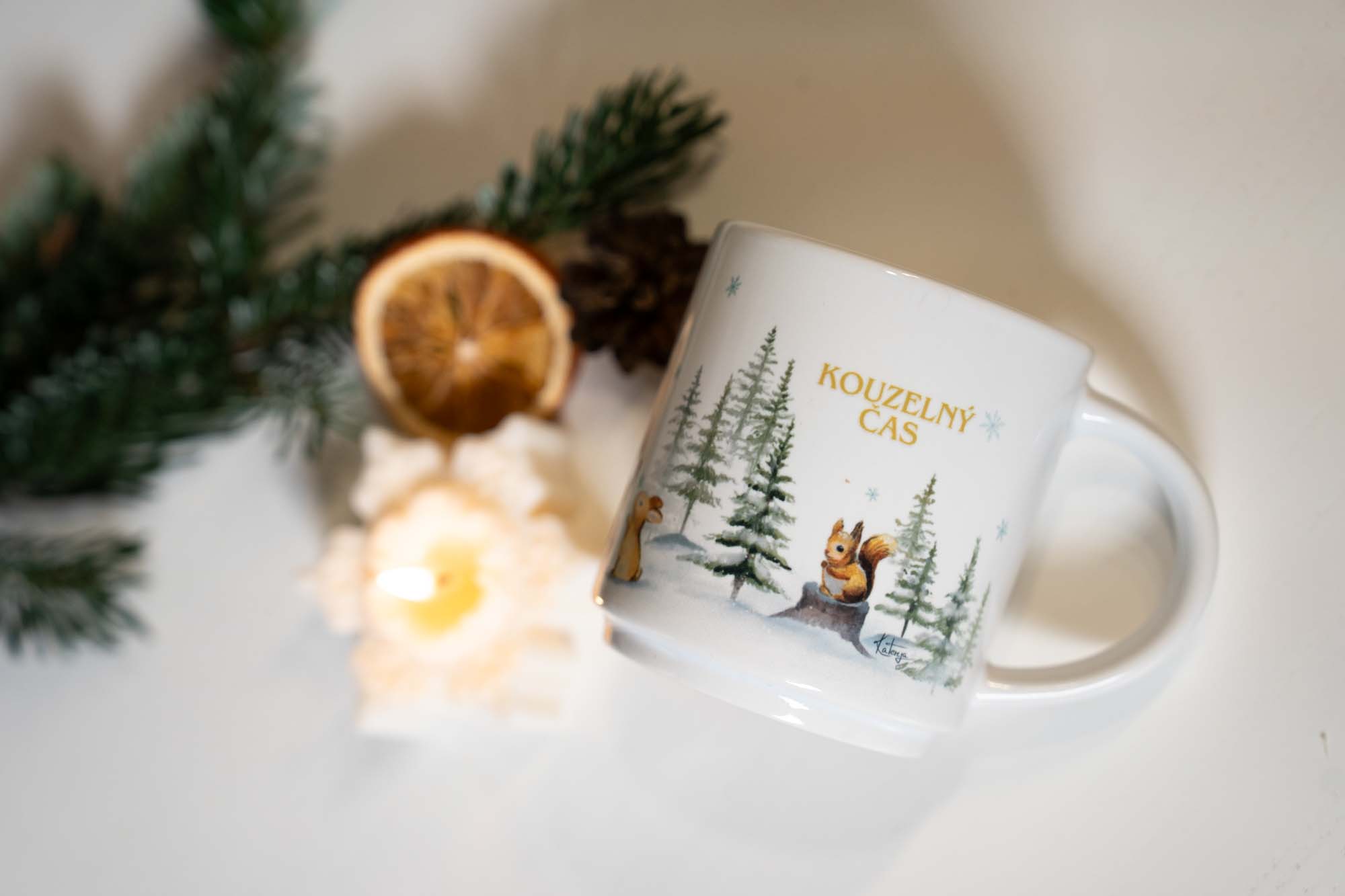 Keramický hrnek 290ml – Kouzelný čas- lesní zvířátka