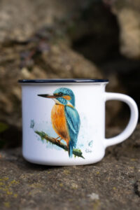 Keramický hrneček 236ml - Ledňáček II.