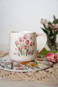 Keramický buclák - Tajemství tulipánů - Obrázek 5