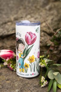 Termohrnek 480ml - Slečna Tulipánová - raDOSTi - Obrázek 5