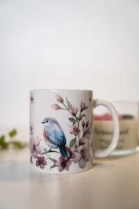 Keramický hrnek 330ml - Třešňový sad - Obrázek 2