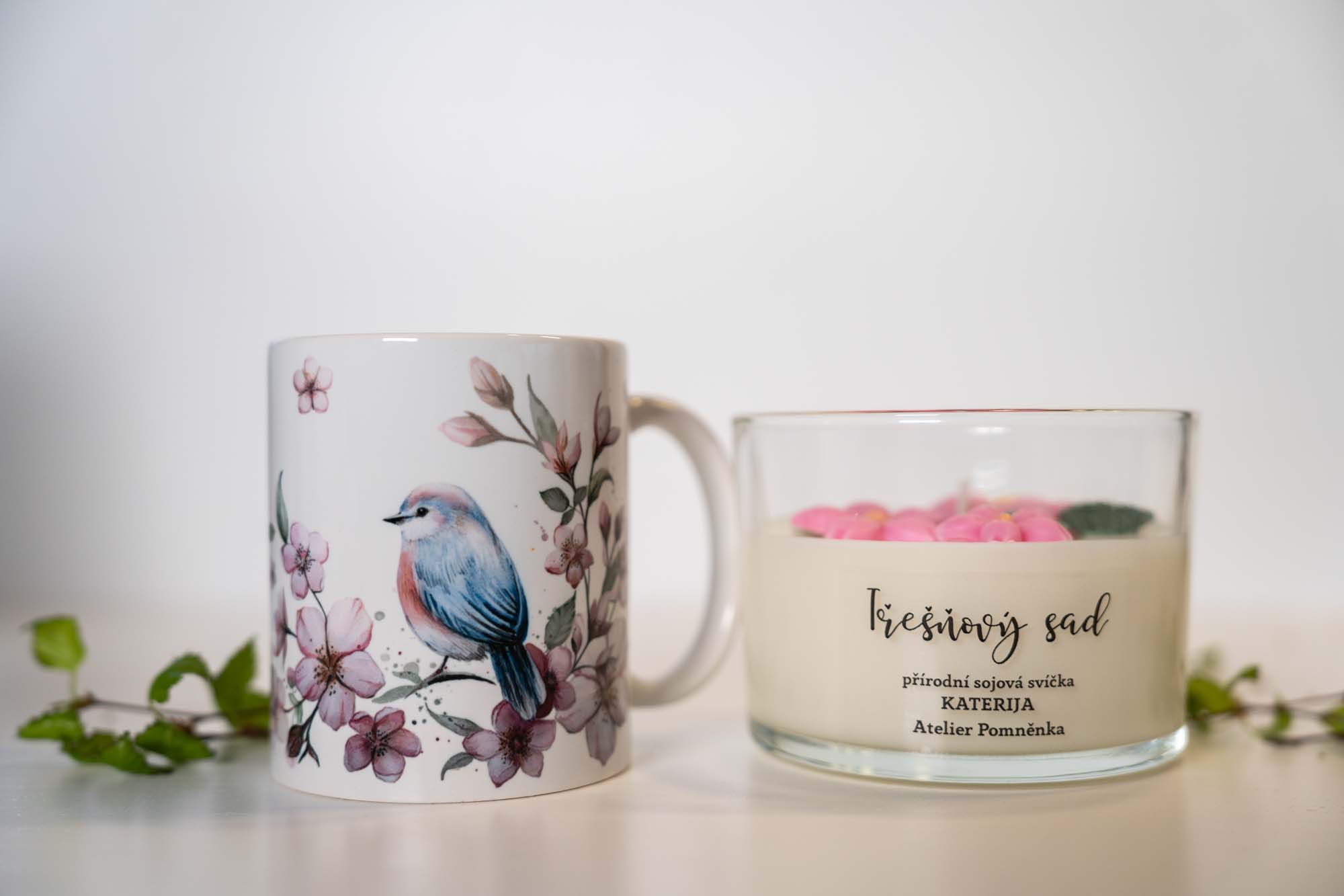 Keramický hrnek 330ml - Třešňový sad - Obrázek 6