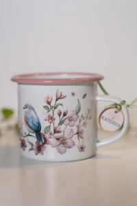 Plecháček s růžovým lemem 300ml - Třešňový sad - Obrázek 7
