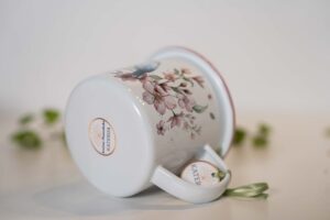 Plecháček s růžovým lemem 300ml - Třešňový sad - Obrázek 8