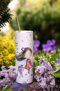 Termohrnek 600ml - Srděnka Šeříková - Vypohodovaná
