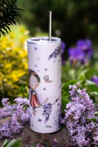 Termohrnek 600ml - Srděnka Šeříková - Vypohodovaná - Obrázek 6