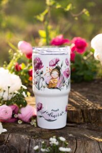 Cestovní termohrnek 600ml – Srděnka Pivoňková - prostě jedinečná - Obrázek 6