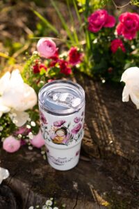 Cestovní termohrnek 600ml – Srděnka Pivoňková - prostě jedinečná - Obrázek 8