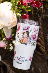 Cestovní termohrnek 600ml – Srděnka Pivoňková - prostě jedinečná - Obrázek 5