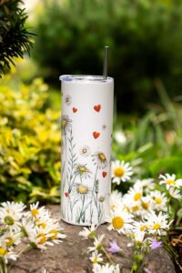 Termohrnek 600ml- Kopretinová louka - Obrázek 2
