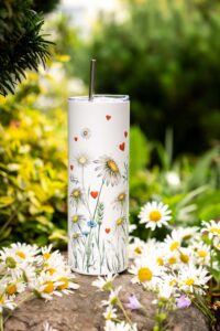 Termohrnek 600ml- Kopretinová louka - Obrázek 5