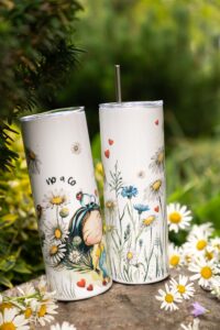 Termohrnek 600ml- Kopretinová louka - Obrázek 4