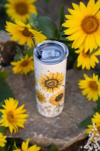 Termohrnek 600ml - Slunečnicové pole - Obrázek 5