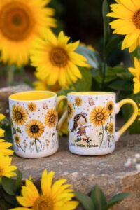 Slunečnicový hrneček se žlutým uchem 325 ml – Srděnka Slunečnicová – Nas♥at – žiju, tančím, dýchám - Obrázek 8