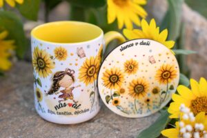 Slunečnicový hrneček se žlutým uchem 325 ml – Srděnka Slunečnicová – Nas♥at – žiju, tančím, dýchám - Obrázek 5