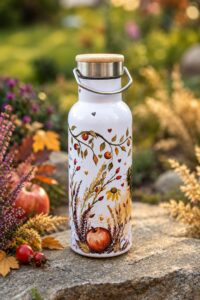 Termolahev 500/750ml - Srděnka v srdci podzimu - Obrázek 6